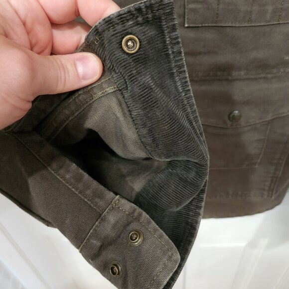 Filson Dry Tin Cloth Crusier - X-Large - Otter Green - Made in USA - Picture 5 of 14